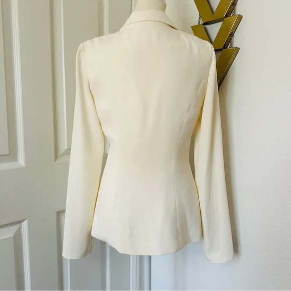 New Amanda Uprichard Dovima Blazer in Ivory - Picture 9 of 15